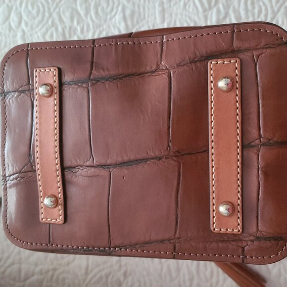 Dooney & Bourke Denision Croco Serena Crossbody - Picture 4 of 8